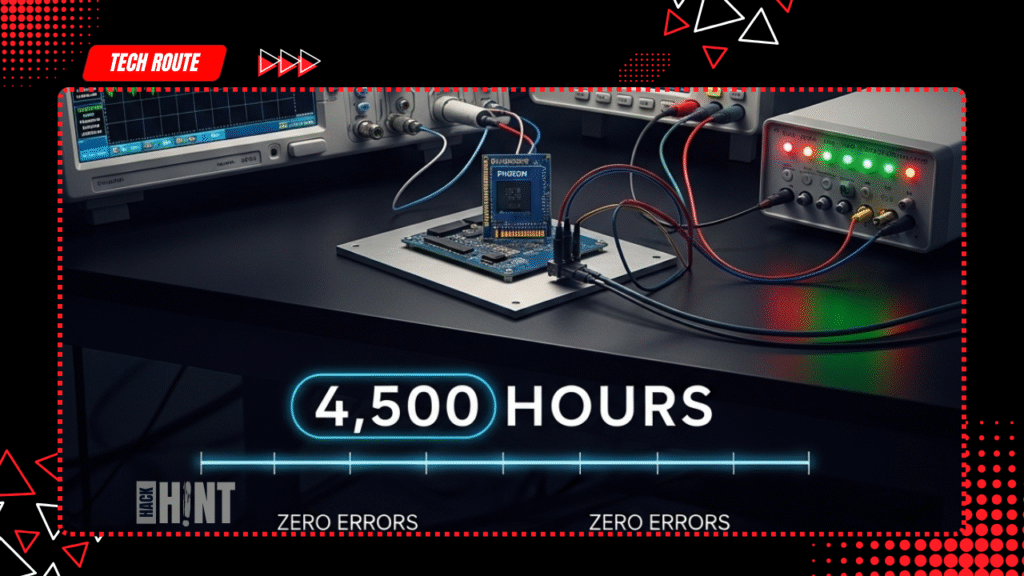 Phison 4,500-hour SSD stress test lab
