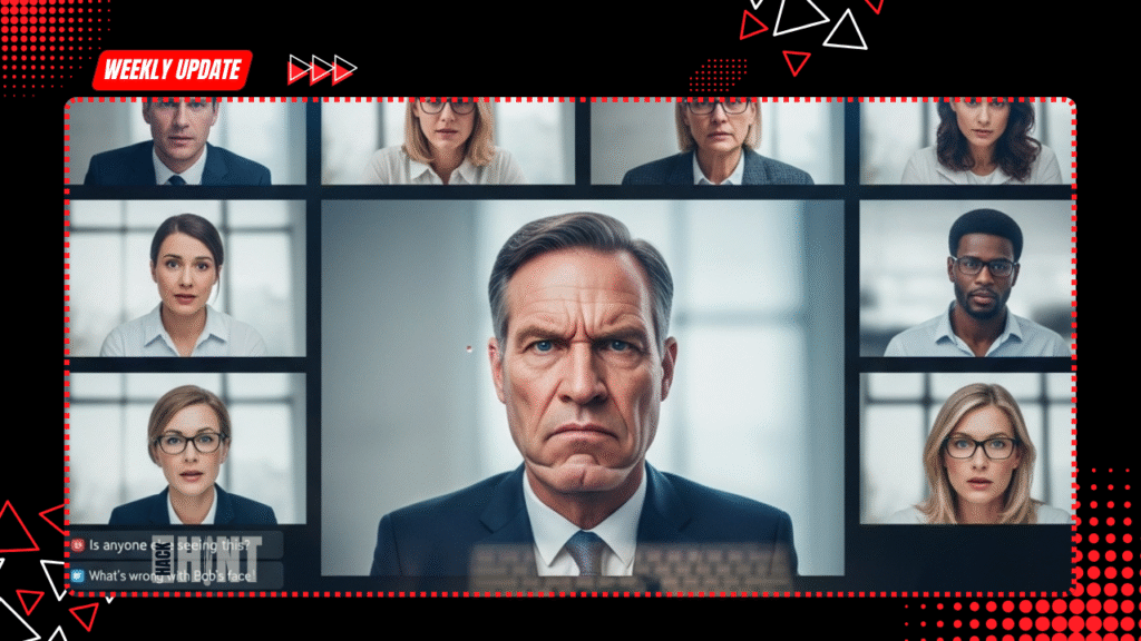 Cybersecurity News September 2025: Deepfake fraud in corporate video meetings