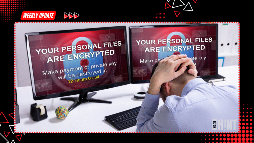This week in cybersecurity : Ransomware Landscape Updates